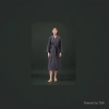 Pure cotton charcoal grey ladies' nightgown, bathrobe, skirt-style pajamas, milk silk, large size Application Scenario